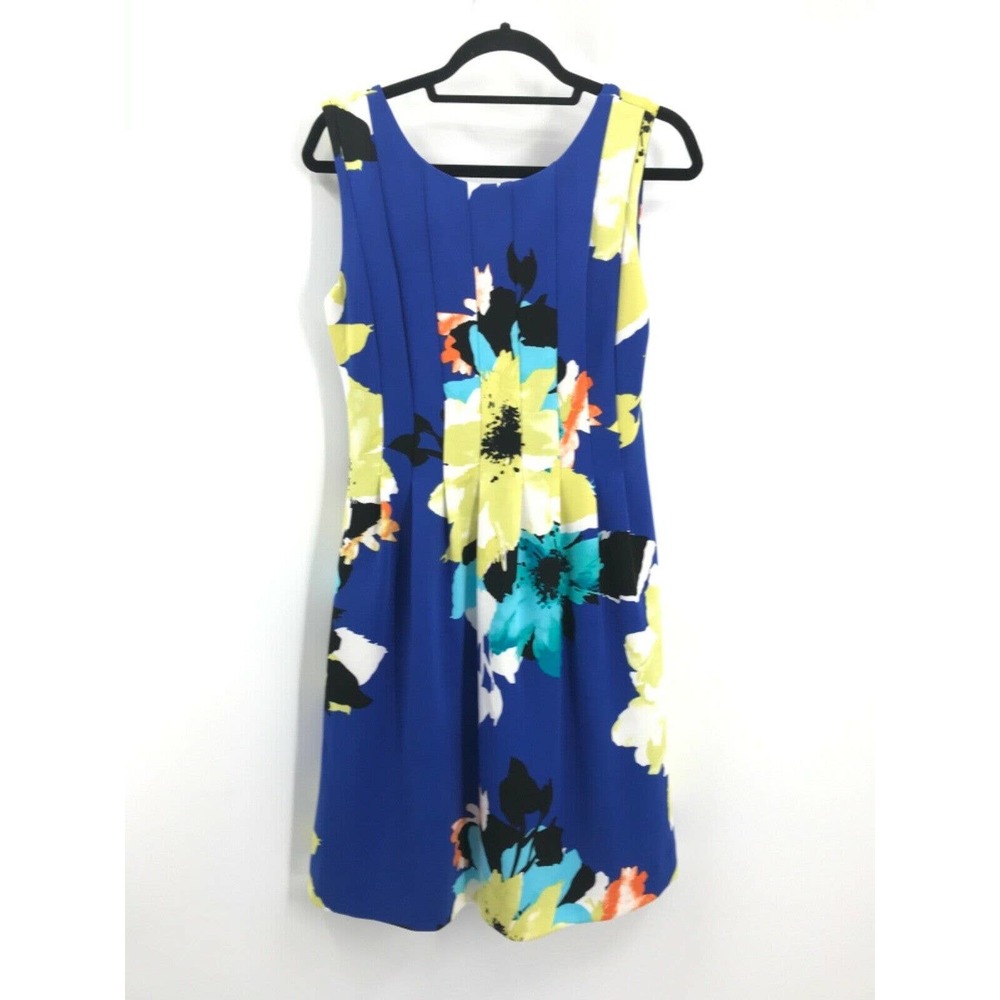 Vince Camuto Sleeveless Scuba Fit & Flare Dress 6